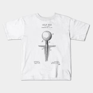 GOLF TEE patent Kids T-Shirt